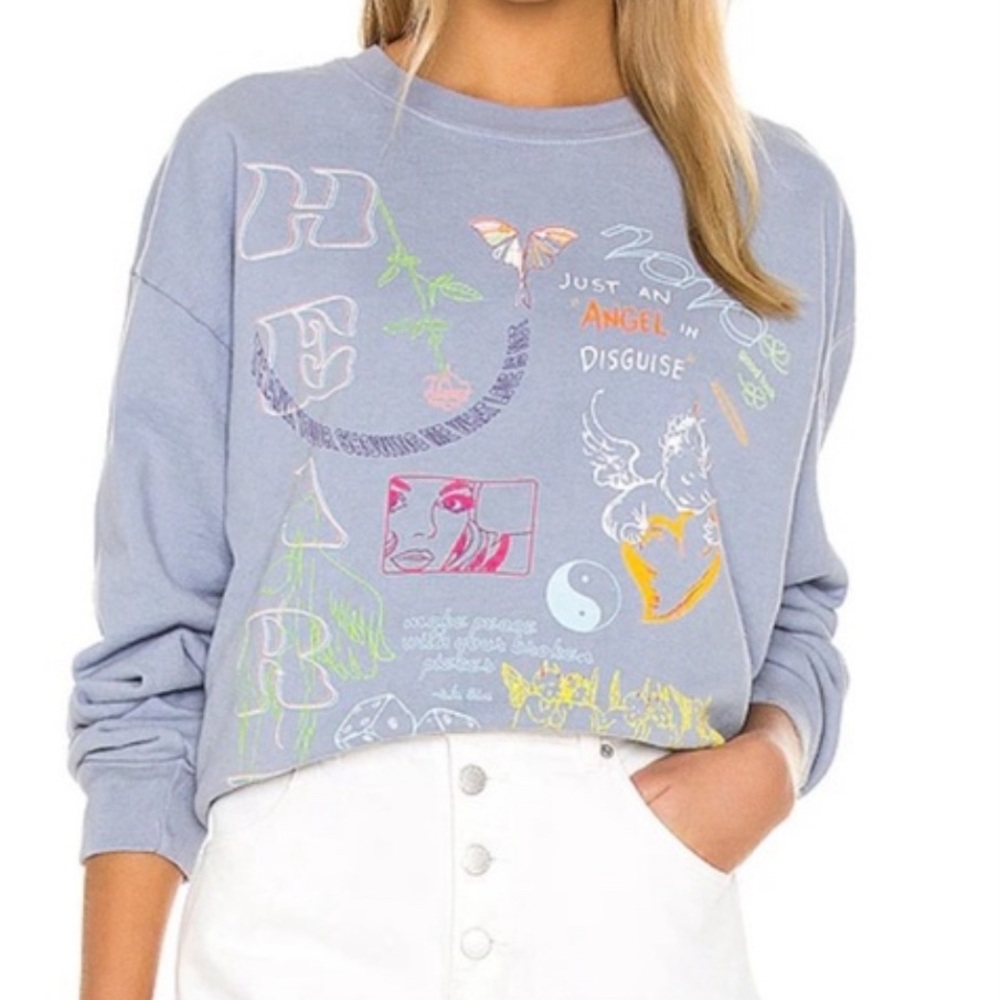 Boys Lie Word Vomit Crewneck